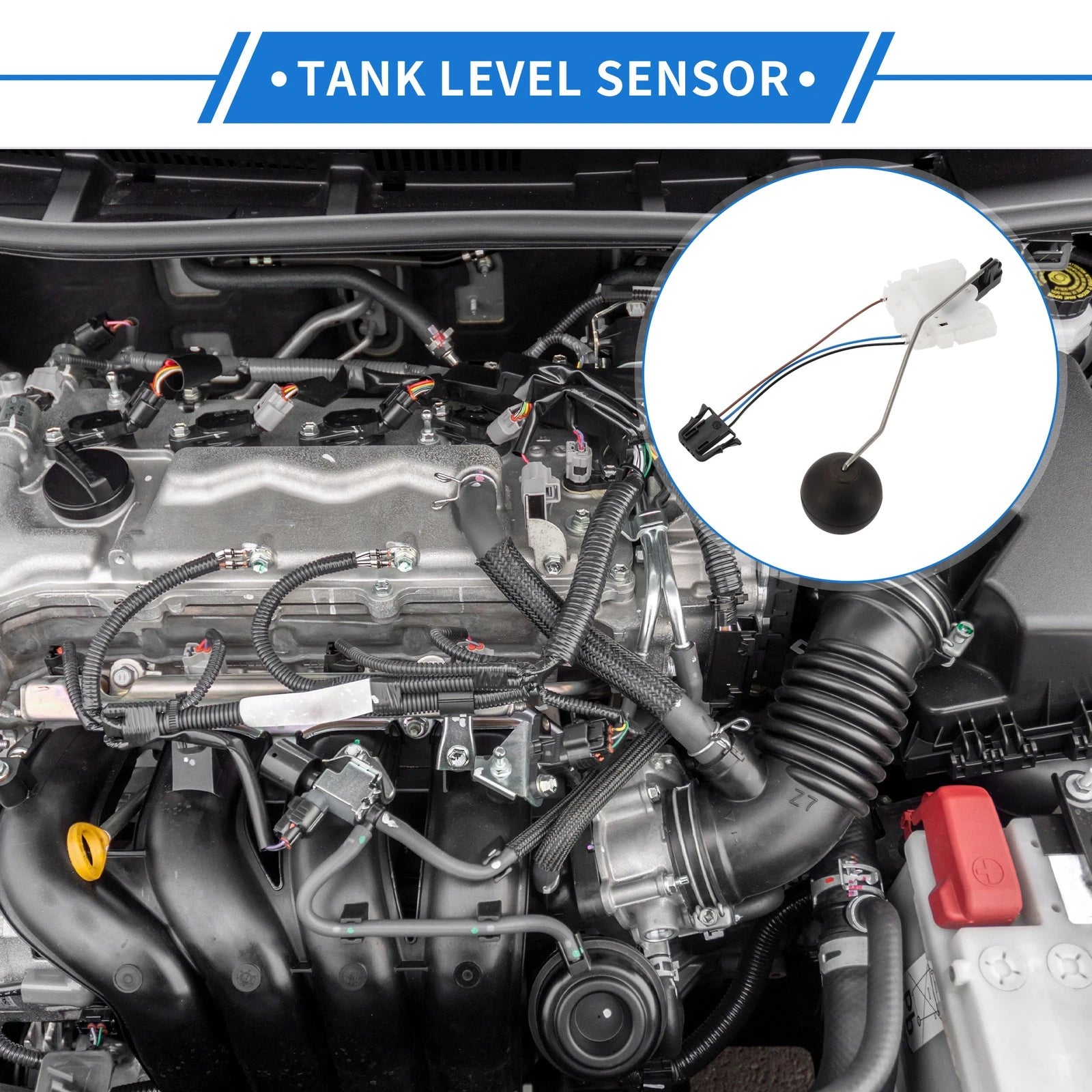Tank Level Sensor for Audi A6 2.0L A/T FWD (2016–2018)