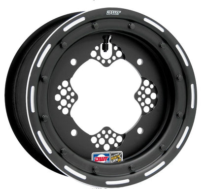 Set of 2 DWT ROK'N LOK 10" Black Beadlock Rims for Predator 500 (2003–2005)