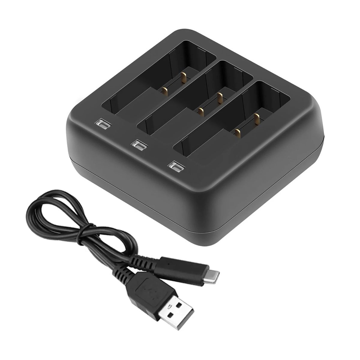 3-Way Battery Charger Dock for DJI Osmo Action 3 (2022)