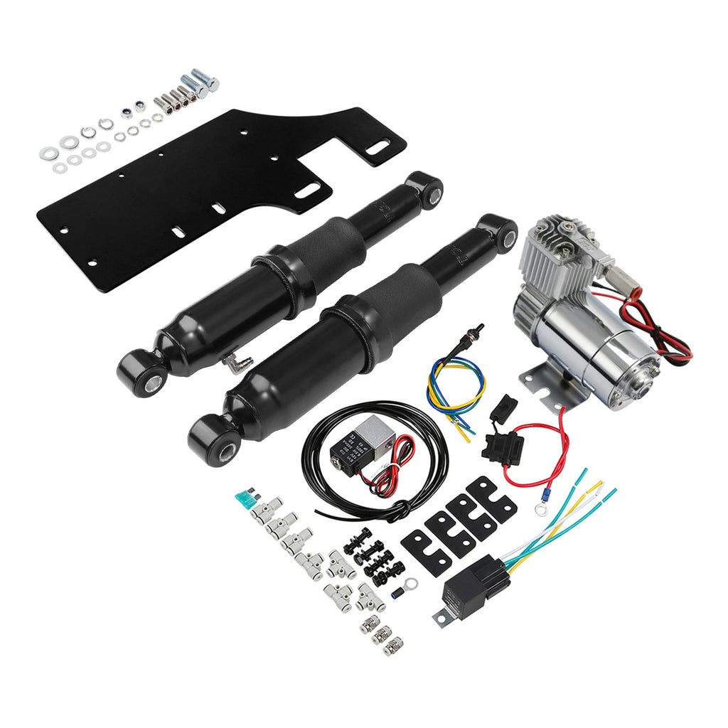 Front Air Ride Lowering Kit for Harley Touring Models (2014–2025)