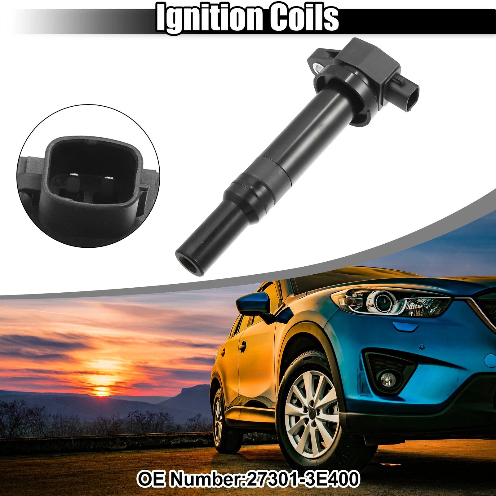 Ignition Coils Replacement for Hyundai Santa Fe GLS 2.7L V6 (2007–2009)