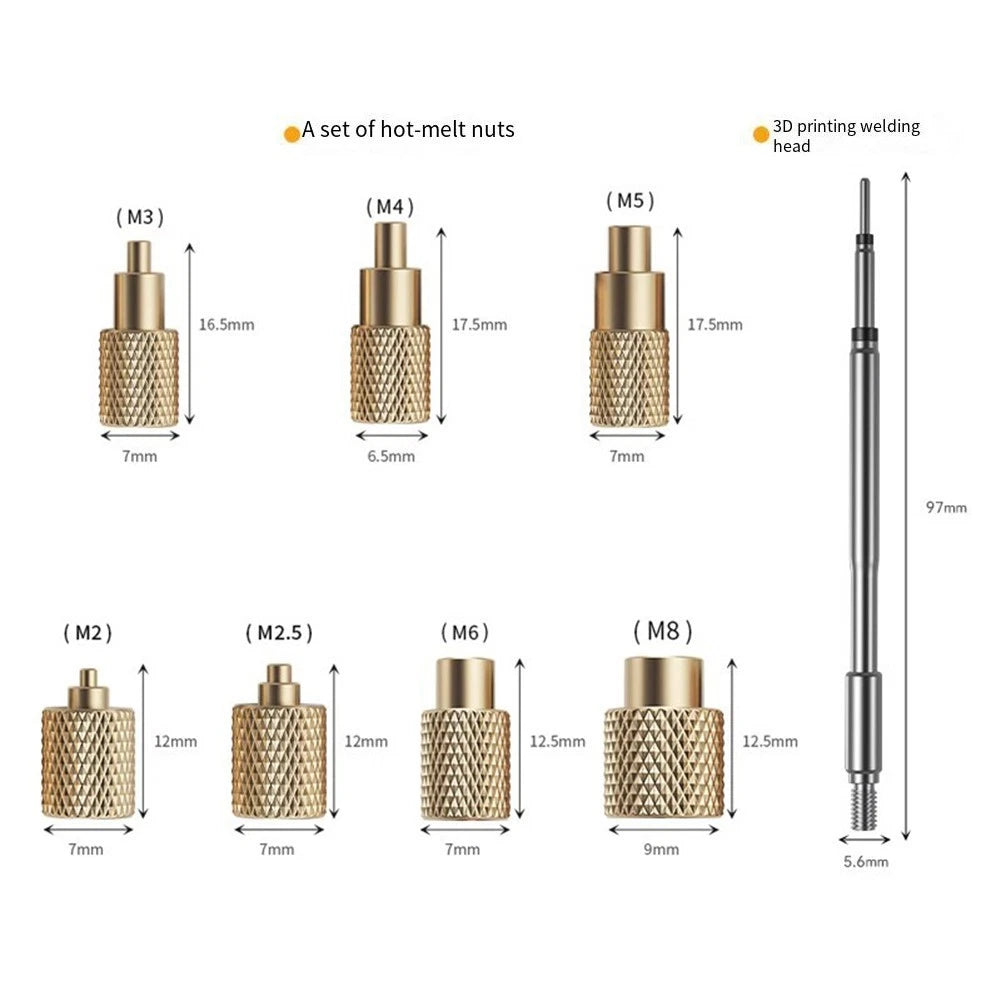 3D Printing Nut Insertion Welding Machine Kit HS02A