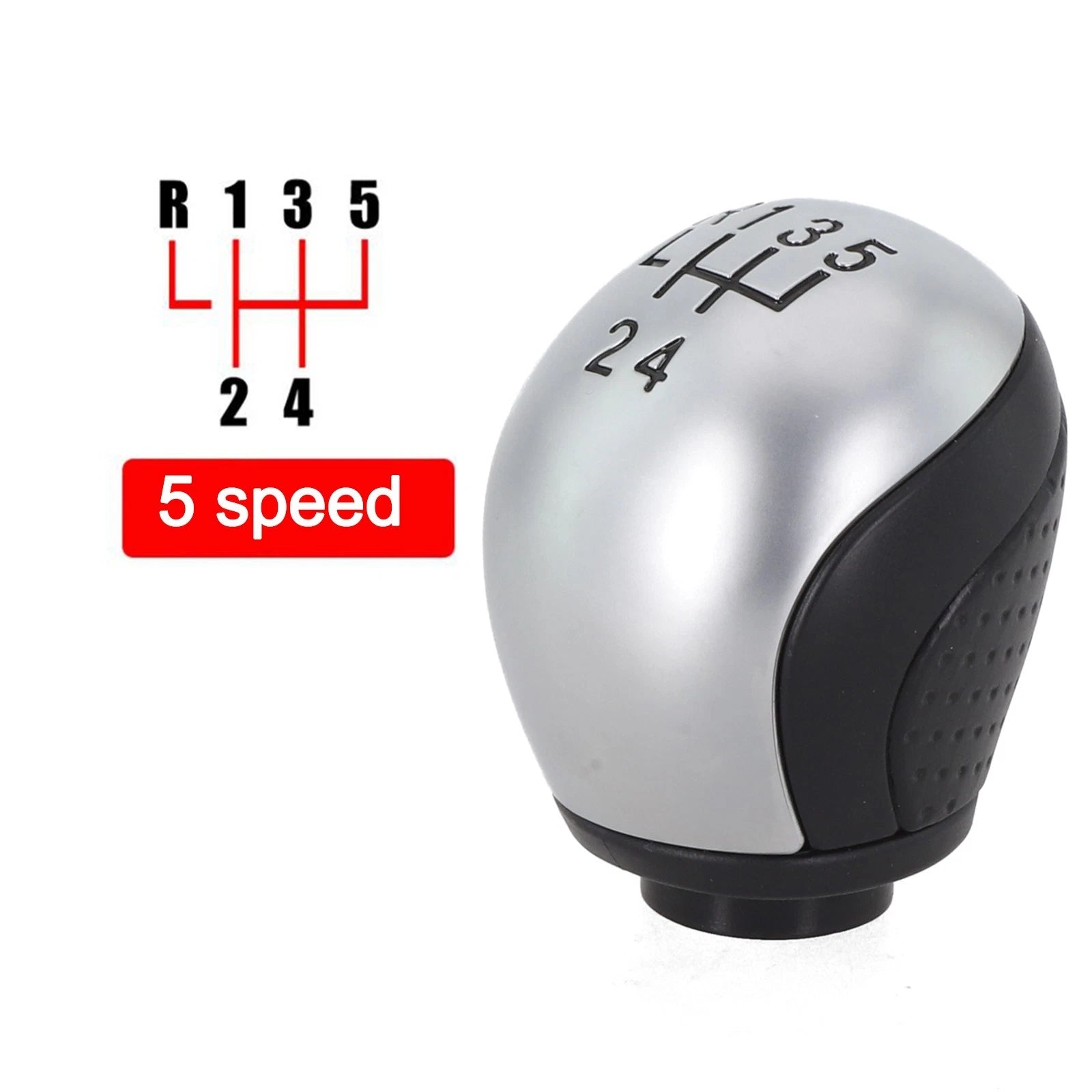 ABS Leather Gear Shift Knob for C5, 407 RCZ (2000–2023)