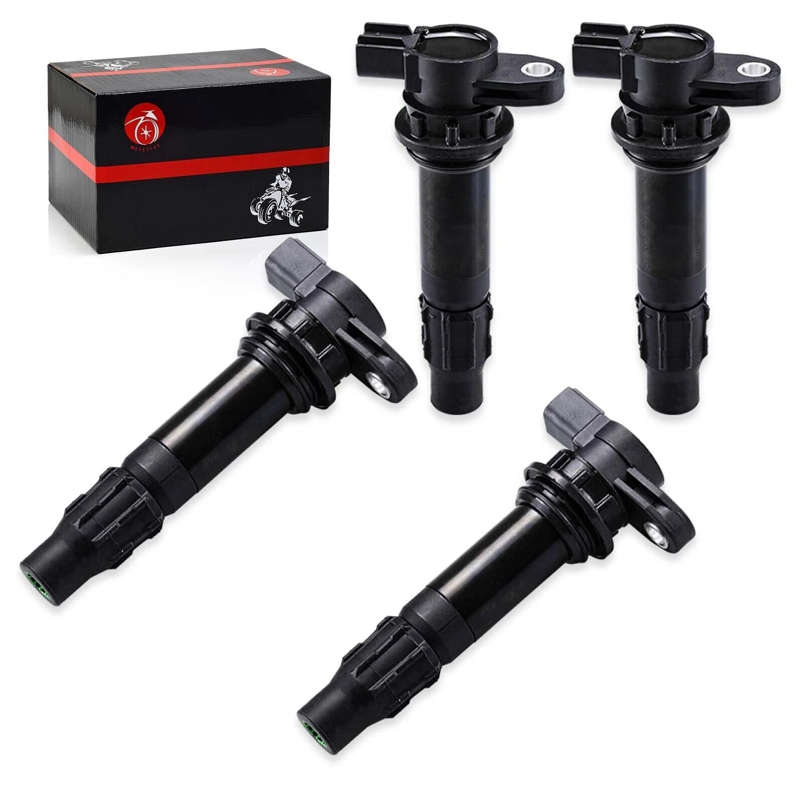 Ignition Coils 4X for Yamaha WaveRunner VX Deluxe (2005–2014) VX Cruiser (2007–2013)