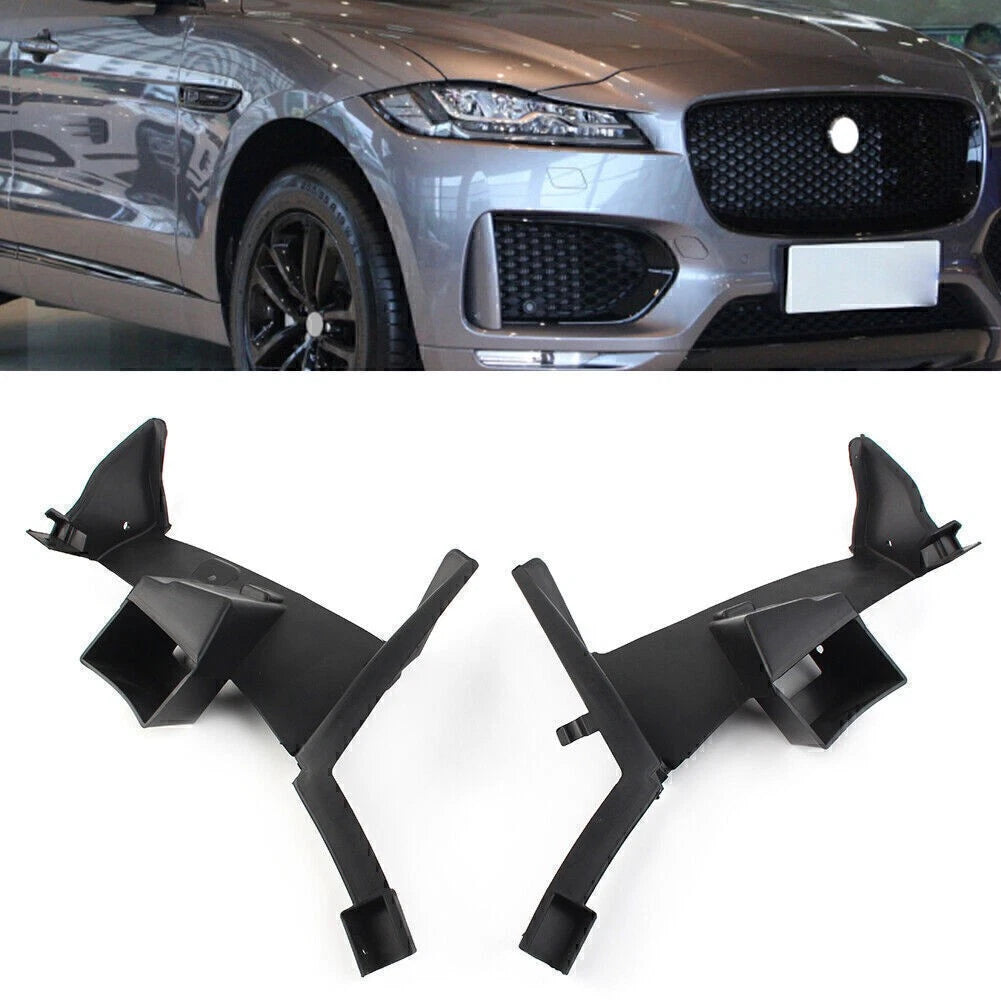 2X Front Bumper Mount Bracket for Jaguar F-Pace (2017–2020)