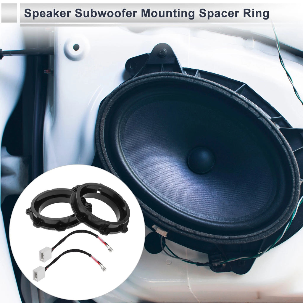 Tweeter Speaker Spacer Adapter 6.5 Inch Pair for Hyundai (2 Set 2005–2010)
