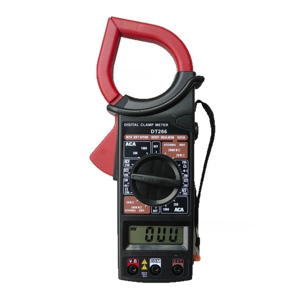 Digital Clamp Meter AC DC Voltage Tester 1000A Current Range