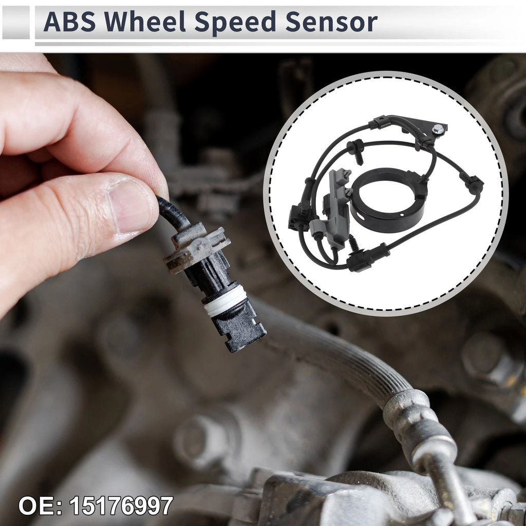 ABS Wheel Speed Sensor Front Left Replacement for Chevrolet Colorado (2004–2009)