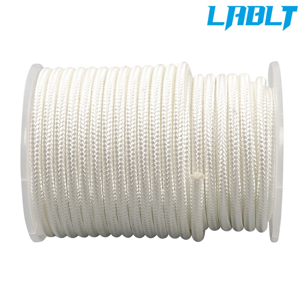3/8 Inch × 100ft Nylon Poly Rope for Camping Clothes Line (LABLT)