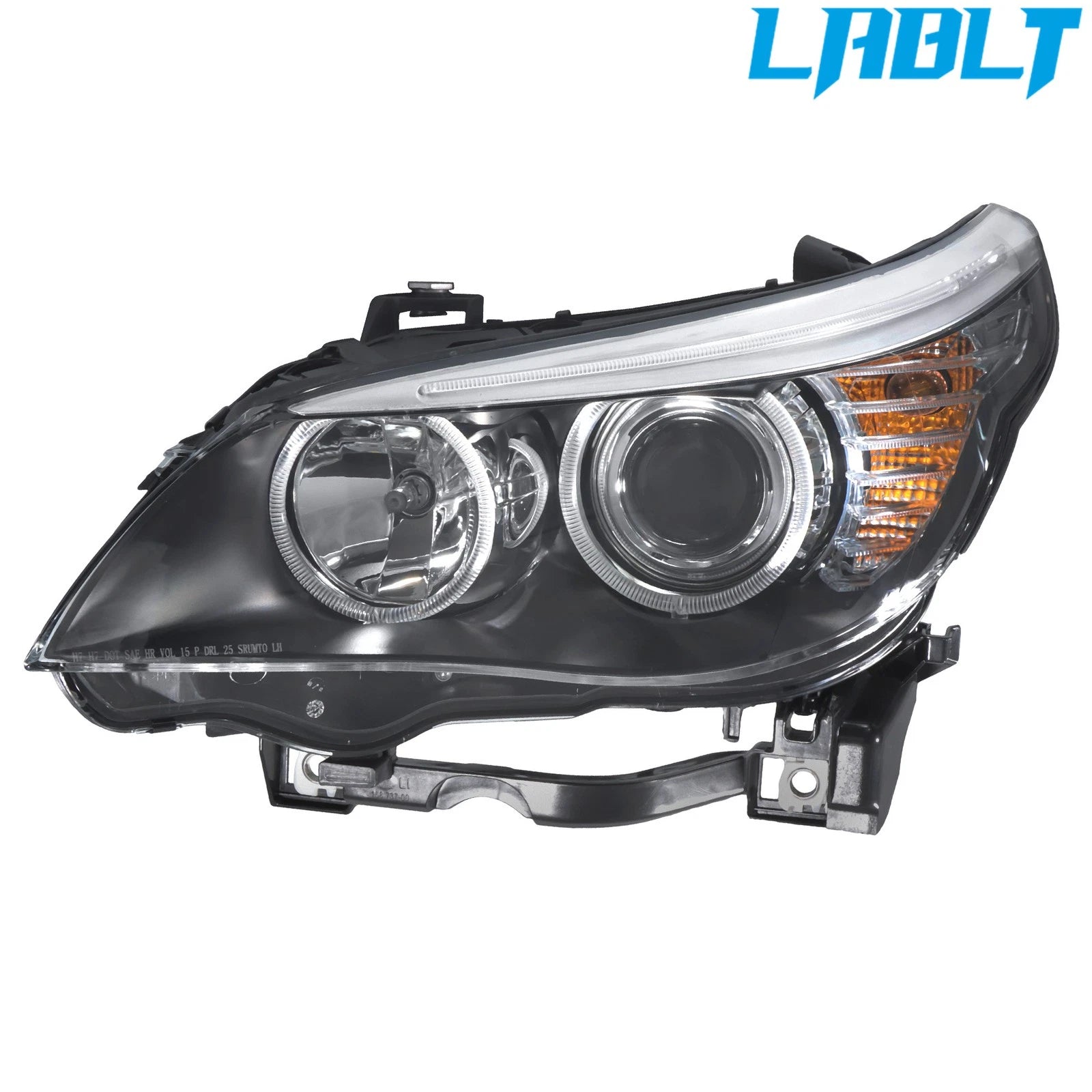 Left Side Headlight Assembly Halogen for BMW 528i (2008–2010)
