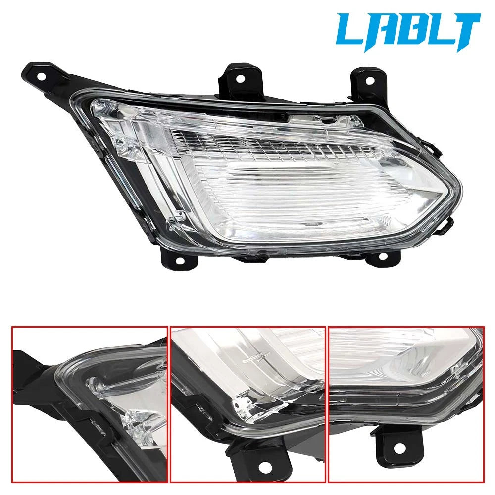 Front LED Fog Light Lamp for Chevy Equinox (2016–2017)