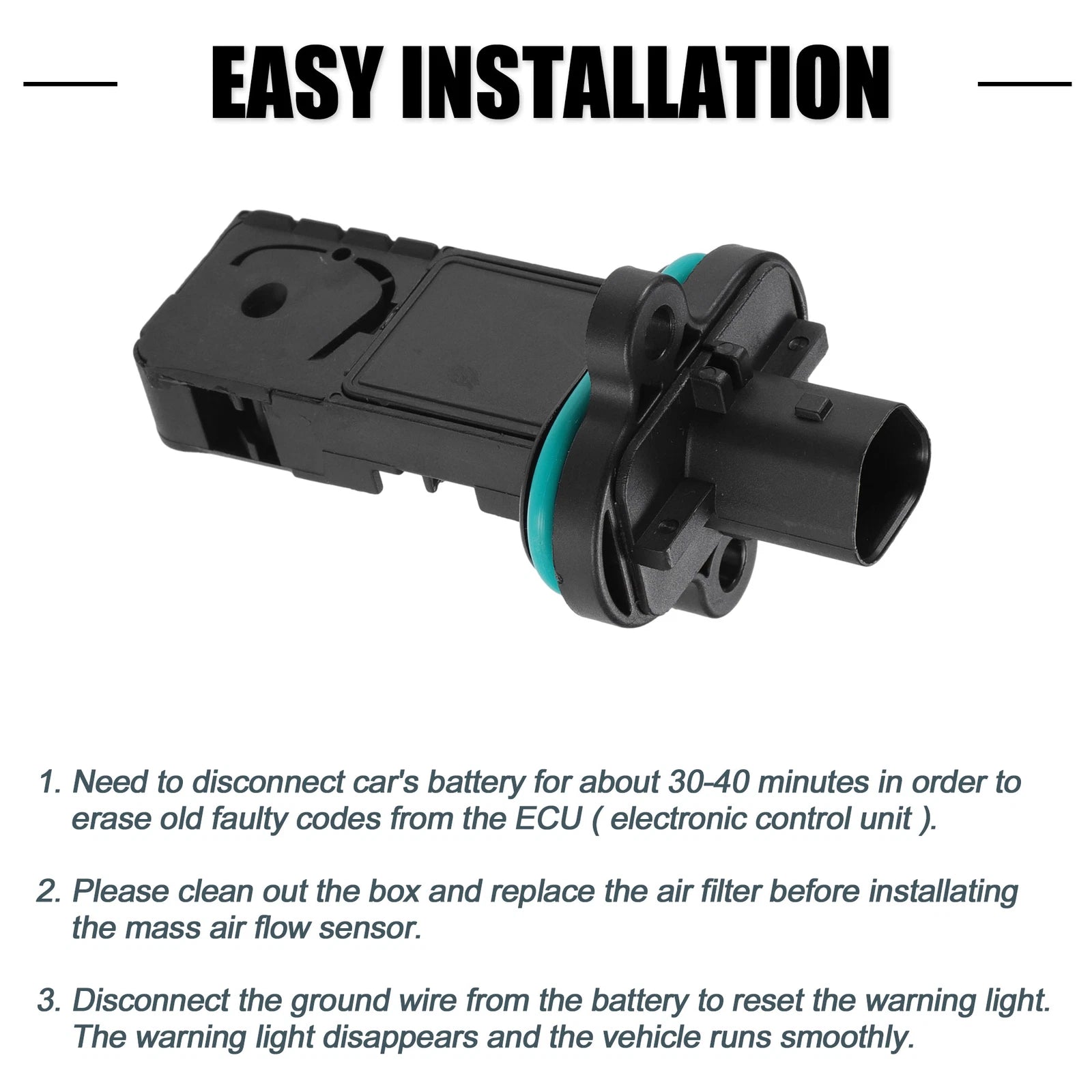 Mass Air Flow Sensor for Cadillac ELR (2014–2016)