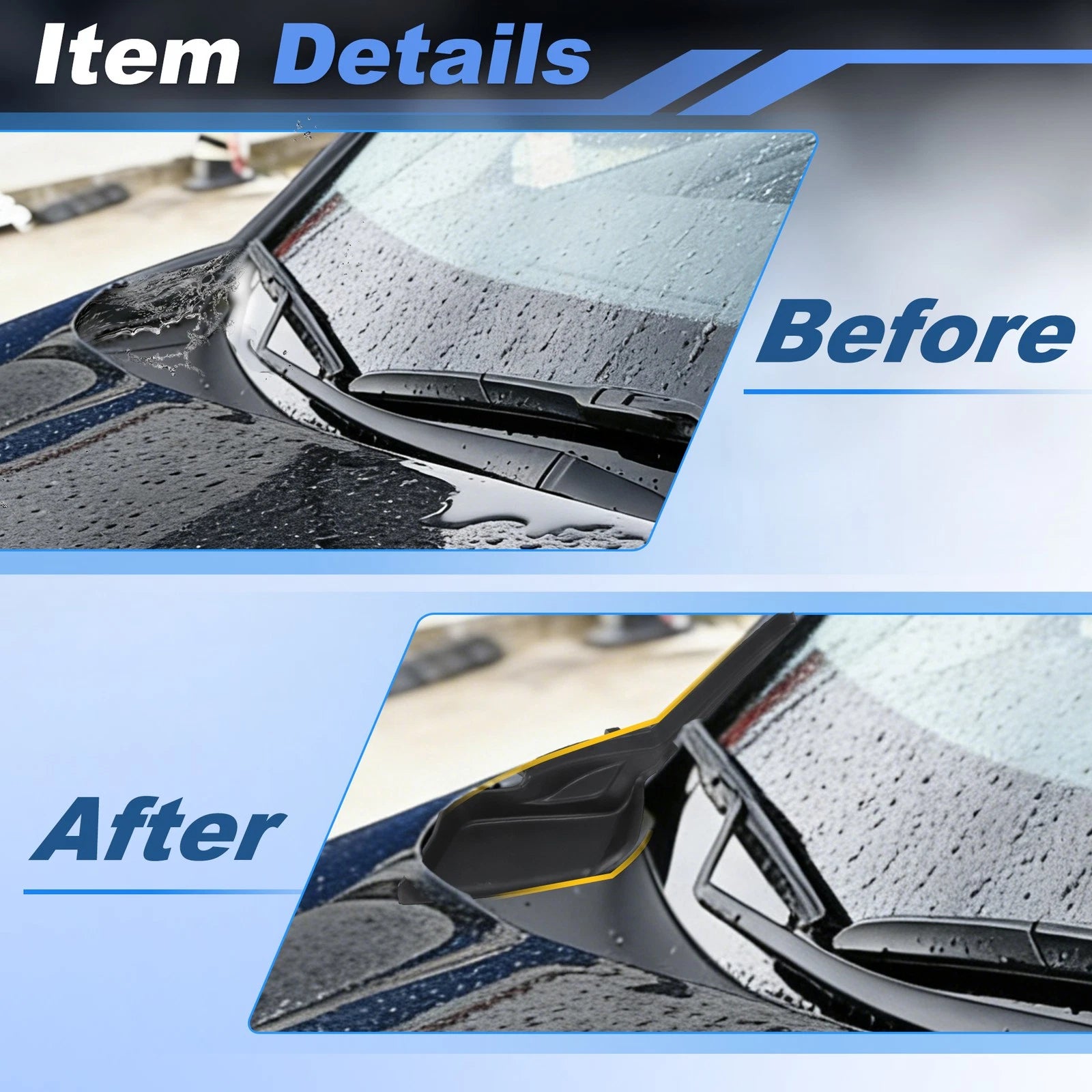Windshield Cowl Replacement for Toyota Highlander (2014–2019) 53866-0E100