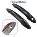 2X Carbon Fiber Door Handle Covers for MINI Cooper S (2002–2021)