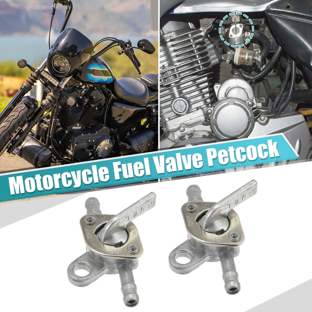 Motorcycle Fuel Valve Petcock Replacement with Male Thread for 50cc Pit Quad (2000–2020)