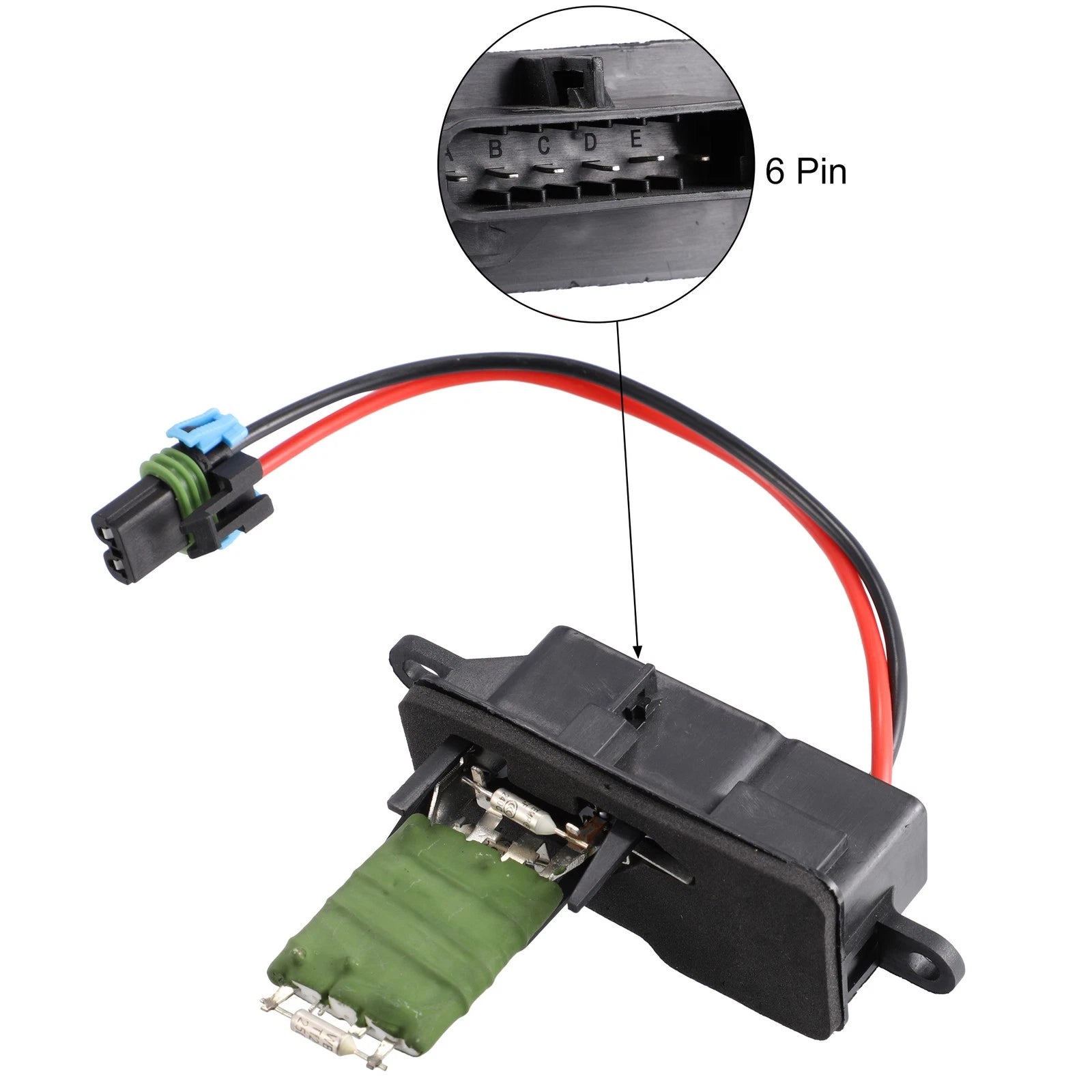 Heater Blower Motor Resistor for Chevrolet V8 1996–2004