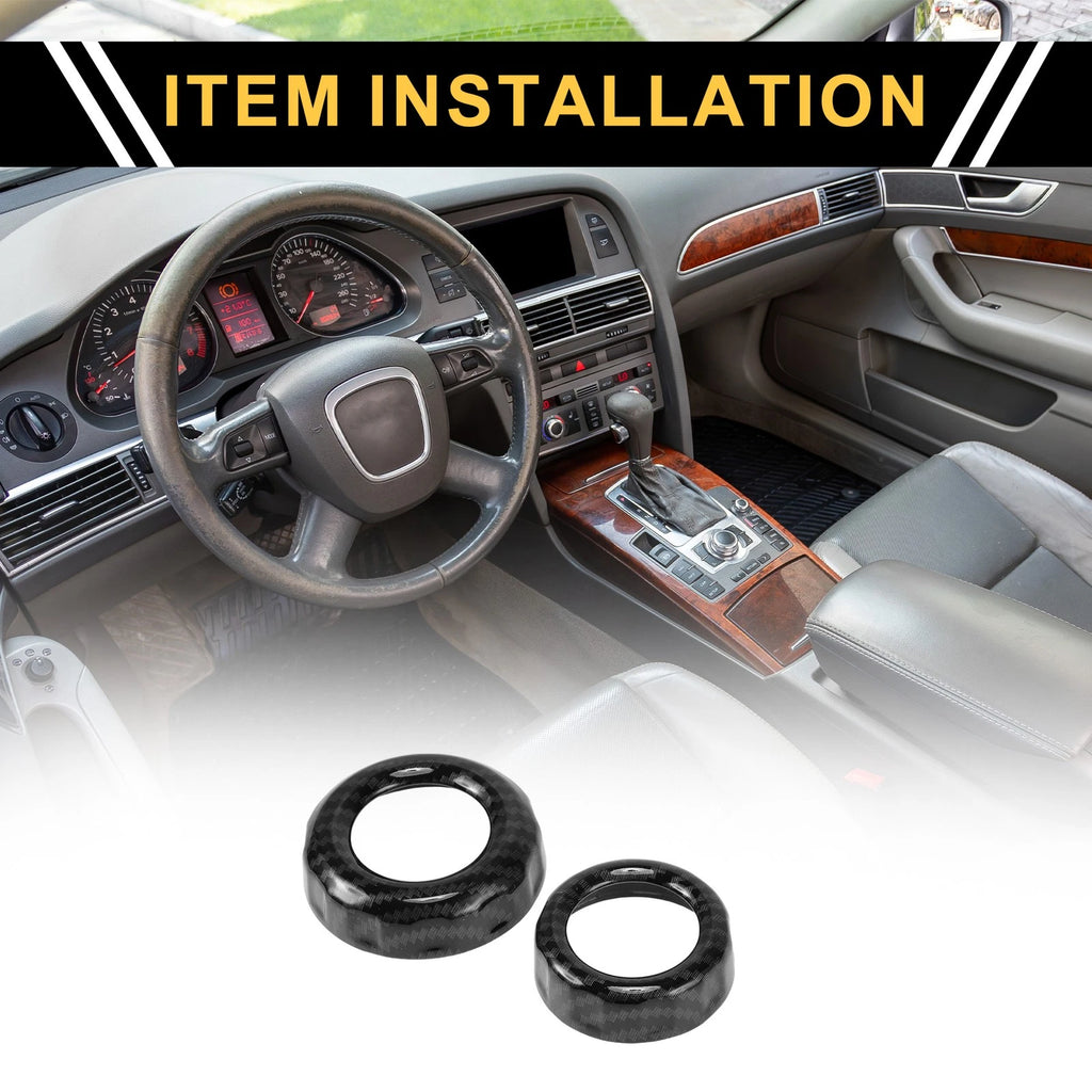 Air Conditioner Switch Button Knob Decoration Trim for Ford F-150 (2021–2024)