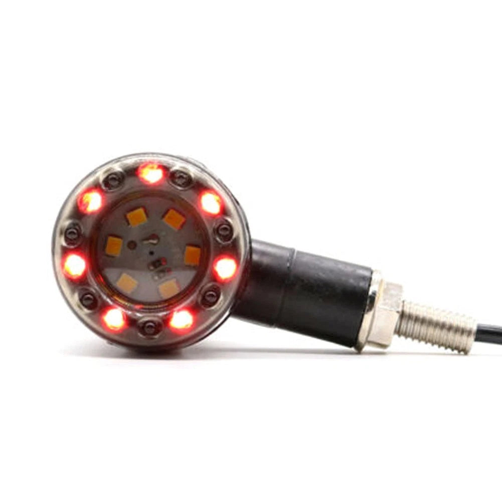 LED Brake Running Turn Signal Tail Light for Harley Cafe Racer (DC12V)