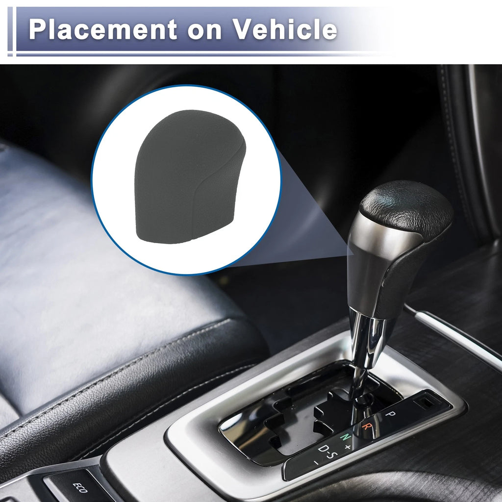Automatic Gear Shift Knob Cover Grey Silicone for Toyota Camry (2018–2024)