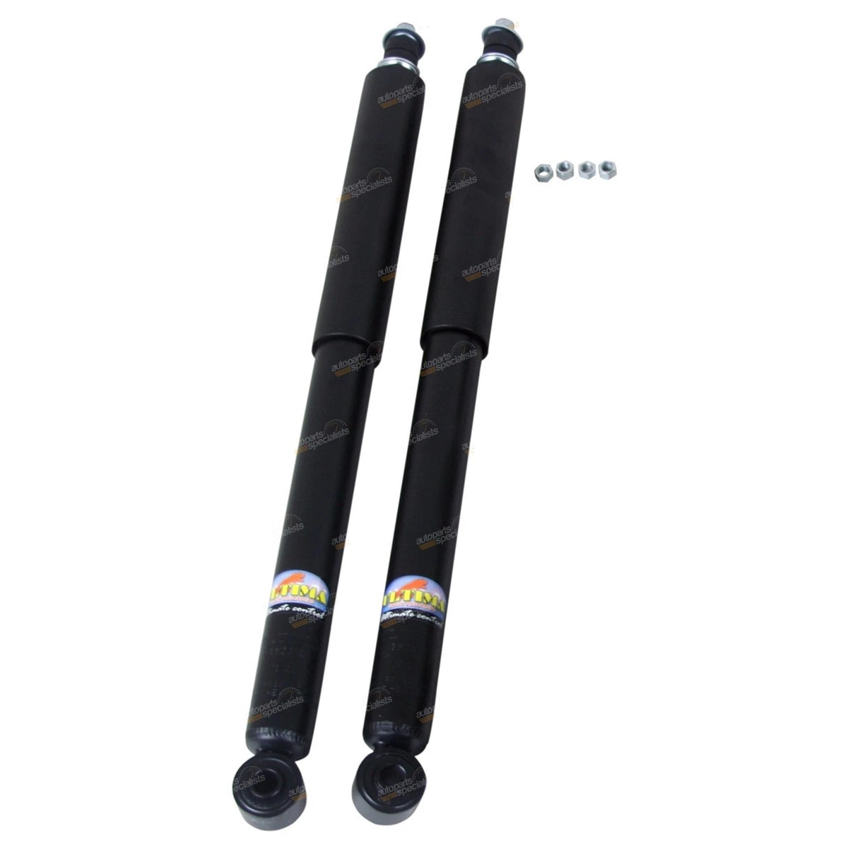 2x Rear Gas Shock Absorbers for Mitsubishi Nimbus UF (1992–1998) Wagon