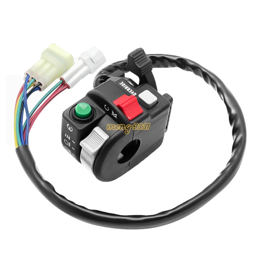 Handlebar Start Stop Switch Headlight for Yamaha YFM400 Big Bear (2007–2012)