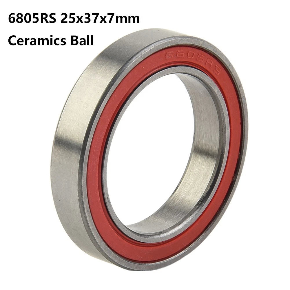 Ceramic Bearing Bracket 19g for (25x37x7mm) Silver Red