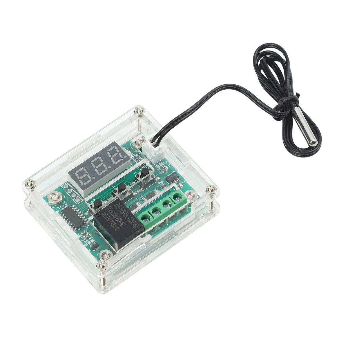 DC 12V Thermostat Temperature Controller Switch Board with Digital Display