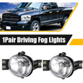 Driving Fog Lights Pair with Bulbs for Ram 1500 2500 3500 (2013–2024)