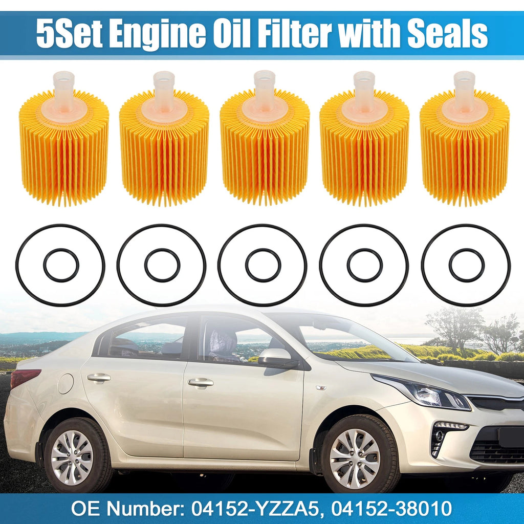 Engine Oil Filter Replacement for Toyota Tundra 5 Pack (2007–2021)