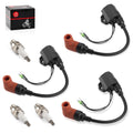 3X Ignition Coil Kit for Yamaha 90hp 90 TL/XLR (1992–2009) C90 TL/XLR (1997–2001)