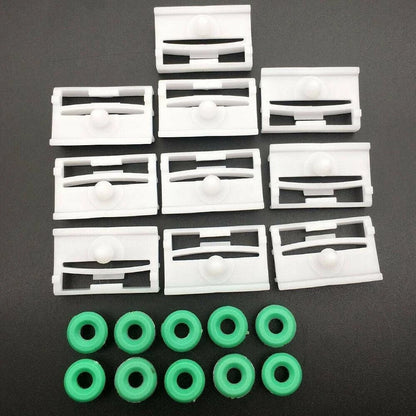 20pcs Panel White Side Skirt Trim Clips for BMW E36 E46 E90