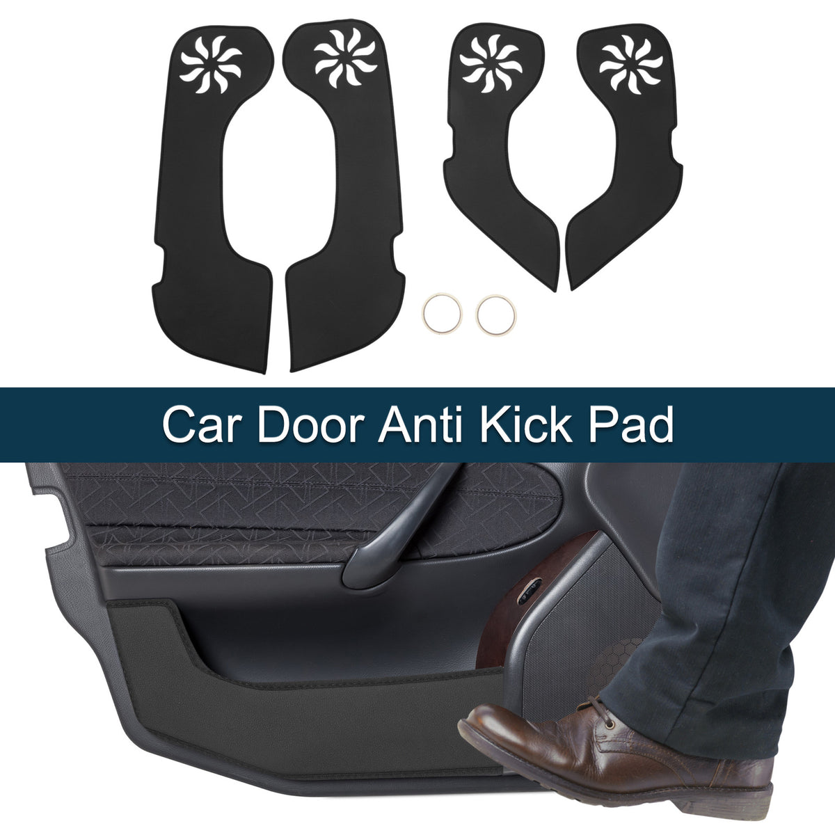 Car Door Anti Kick Pad Sticker Protector for Volkswagen Sagitar (2012–2015) Set