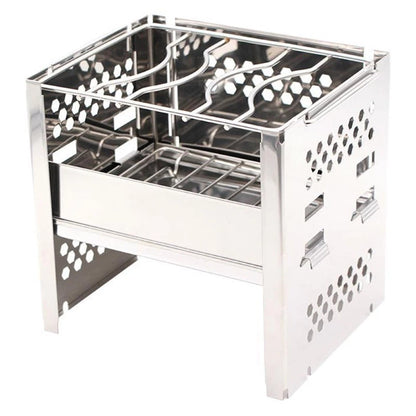 Portable Foldable Grill Rack for Picnic Cooking