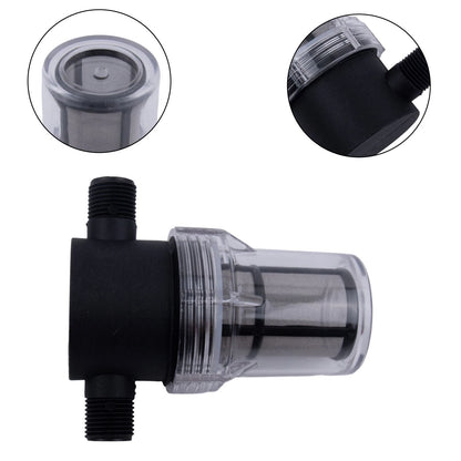 1/2 Water Filter for Garden Irrigation (Cleanable for Mud and Moss)