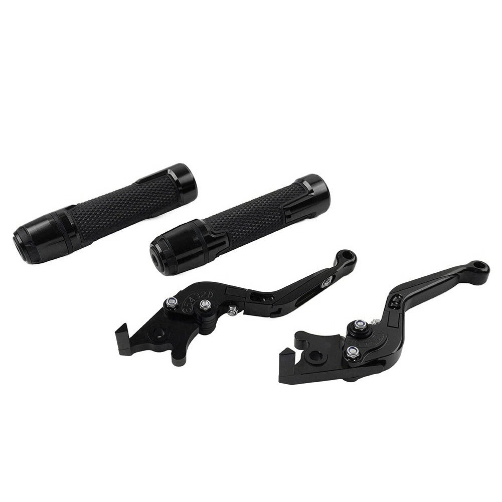 Set of 2 Black Extendable Brake Clutch Levers for Daytona 675 R