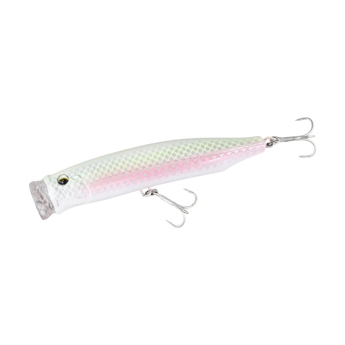 3D Eyes Floating Tuna Popper Lure for Saltwater Fishing (ABS Material)