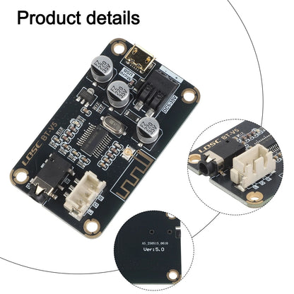 Wireless Audio Receiver Board DC-5-35V Stereo Module