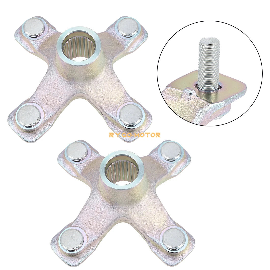 2X Rear Wheel Hubs for Yamaha YFZ450R (2009–2024) YFZ450RSE (2017) 18P-25383-00-00