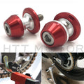 8mm CNC Swingarm Spools Sliders for Universal Motorcycle (Year Range) - Red