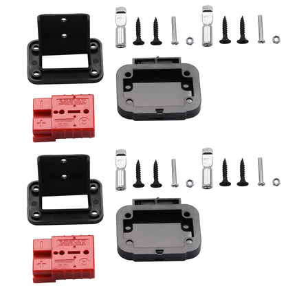 2X 50A Quick Connect Disconnect Terminals for Winch Crane UTV Truck