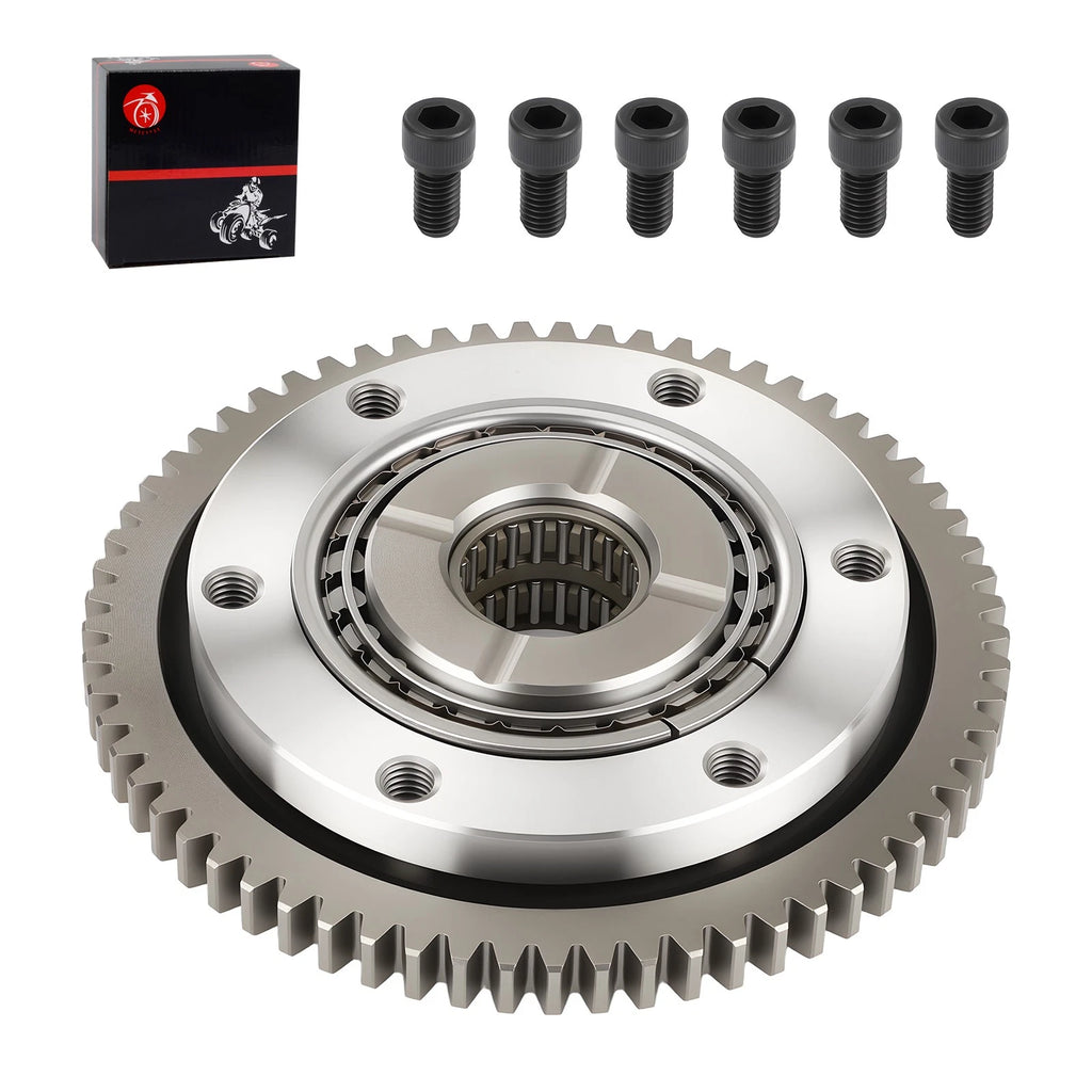 Starter Clutch One Way Bearing Gear Idler Kit for Yamaha Moto 4 Wolverine (1987–1998)