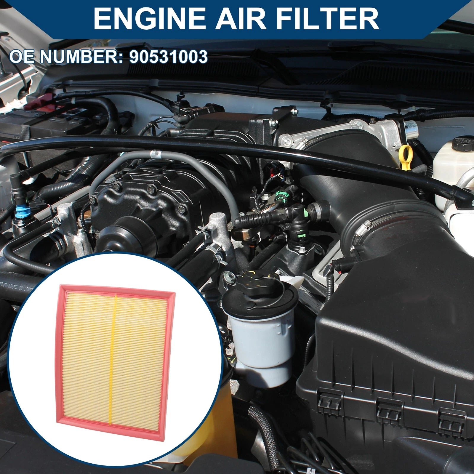 Engine Air Filter Replacement for Chevrolet Astra (2000–2008)