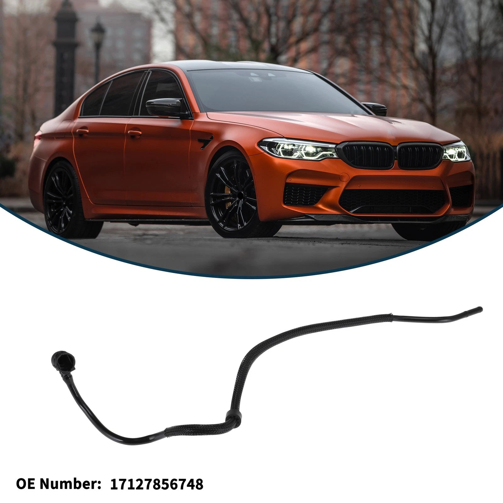 Radiator Hose for BMW 5 Series G30 M5 2018-2020 Coolant Pipe Replacement