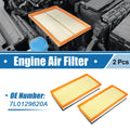 2 Piece Engine Air Filter Replacement for Audi Q7 Touareg Cayenne (2007–2015)