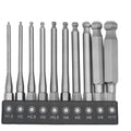75mm Magnetic Ball Hex Screwdriver Bits Set for Tight Angle Drilling