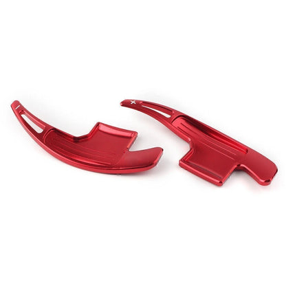 Steering Wheel Shift Paddle Shifter Extension for Ford Mustang (2015–2021) Red
