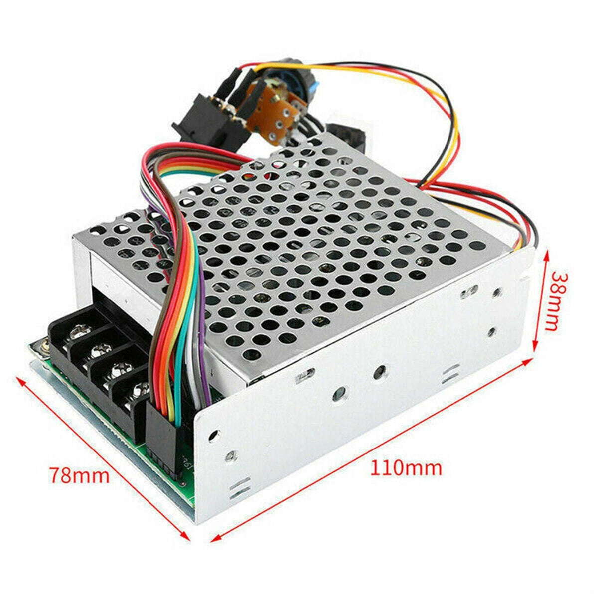 Motor Speed Controller for 12V 24V 36V (CW CCW Reversible)