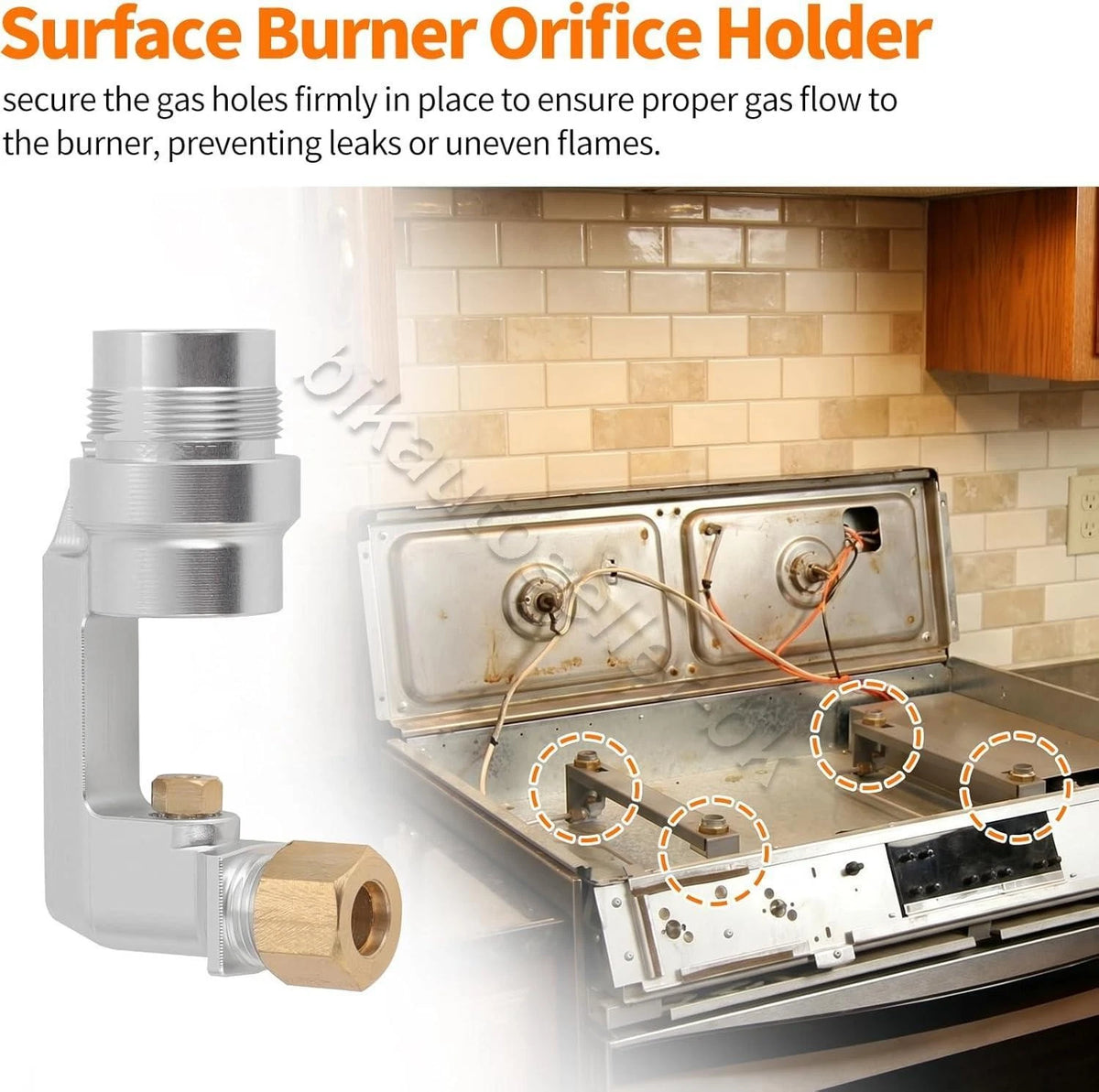 Surface Burner Orifice Holder for Bosch Thermador (00600607)