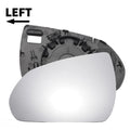 Left Side Mirror Glass Non Heated White for Hyundai i30 (2017–2022)