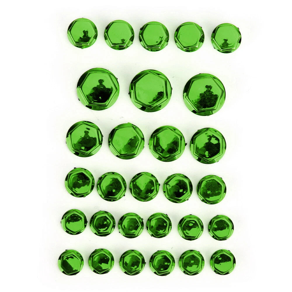 30pcs Hexagon Socket Screw Covers for Motorcycle (Universal)